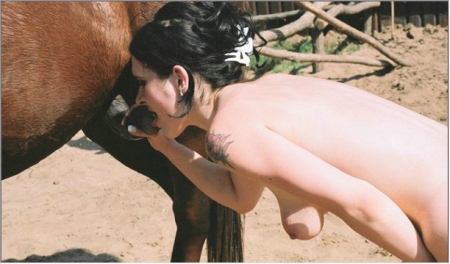 Черноволосая баба заглатывает лошадиное достоинство фото зоо порево скачать